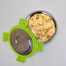 Ganesh Solo round 400 Stainless Steel Leak proof airtight Lunch Pack for Office & School Use - dailyneed.life