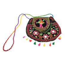 9 inch Handcrafted Cotton Embroidered Shoulder Bag for Girls & women (1 Pc) - dailyneed.life
