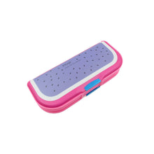 Multipurpose Cartoon Pencil Box – 2-Compartment Compass Box for Kids (Mix Color 1 Pc) - dailyneed.life