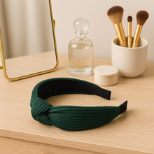 Women’s Ribbed Texture Knot Design Hairband (1 Pc / Mix Design) - dailyneed.life