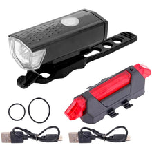 Combo of Bicycle LED USB Rechargeable Head Light and Tail Light (2 Pc Set) - dailyneed.life