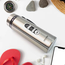 Stainless Steel Vacuum Insulated Water Bottle – 900ML Approx, Leak-Proof, Wide Mouth with Hanging Strap (Mix Color) - dailyneed.life