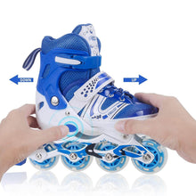 Inline Skates With Led Flashing Light Wheel With Adjustable Length Skate Premium High Quality Skates Pair (Roller Skate , Skating) - dailyneed.life