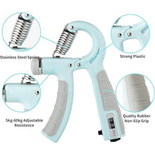 Gym Fitness Hand Grip Men Adjustable Finger Heavy Exerciser Strength for Muscle Recovery Hand Gripper Trainer strengthener (1 Pc) - dailyneed.life