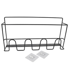 Metal Self Adhesive Multipurpose Kitchen Accessories Organizer Rack Wall (1 Pc) - dailyneed.life