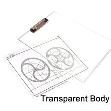 Transparent Premium Exam Pad with Centimeter Measuring Side for Students - dailyneed.life