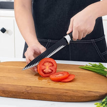Stainless Steel Knife Set With Chef Peeler And Scissor (6 Pieces) - dailyneed.life