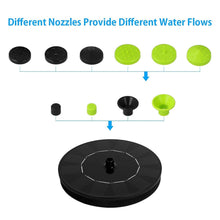 Solar-Powered Garden Fountain Pump 1 Set - dailyneed.life