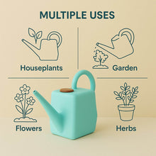 2 Litre Heavy-Duty Plastic Gardening Watering Can with Long Spout & Ergonomic Handle - dailyneed.life