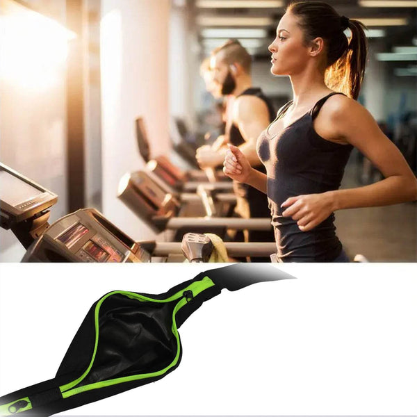 Running Hiking Jogging Walking Reflective Waterproof Waist Bag Compatible Belt Bag - dailyneed.life
