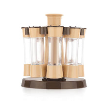 360 Revolving Spice Rack for Kitchen and Dining Table, 8 Spice jars - dailyneed.life