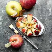 Stainless Steel Apple Cutter / Slicer with 8 Blades and Handle - dailyneed.life