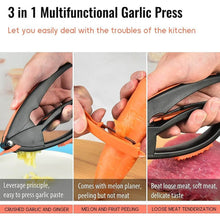 Multifunctional Garlic Press, Garlic Mincing & Crushing Tool (1 Pc) - dailyneed.life