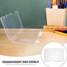 Document Holder File Organizer Box Storage Boxes Lids (1 Pc / 24×17 Cm) - dailyneed.life