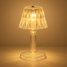 2in1 Transparent Mini Crystal Table Lamp with Reflection Light - dailyneed.life