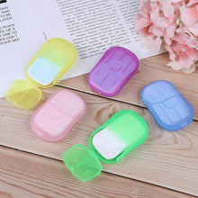 Travel Paper Soap Sheet with Mini Box (20 Sheets in a Pack Approx / Mix Color) - dailyneed.life