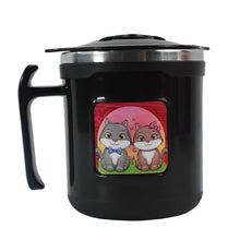 1 Pc Apex Cat Mug – 250 ml Stainless Steel Insulated Inner with Cute Cat Print - dailyneed.life
