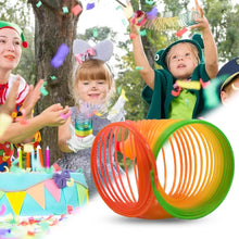 Rainbow Slinky Spring Toy – Compact, Portable Fun Toy for Kids & Adults, Great for Birthdays (1 Pc) - dailyneed.life