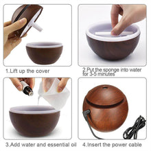 Ultrasonic Aromatherapy Humidifier USB Desktop (130 ML / 1 Pc) - dailyneed.life