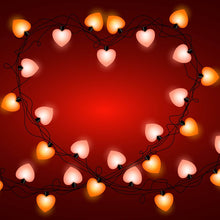 8 Feet 12 Wish Heart Ball String LED Lights With Color Box for Home Decoration, Diwali & Wedding LED Christmas Light Indoor and Outdoor Light ,Festival Decoration (Wishing Ball Multicolor) - dailyneed.life