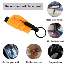 2-in-1 Emergency Safety Cutter – Keychain Tool for Glass Breaking & Seatbelt Cutting, Portable & Handy - dailyneed.life