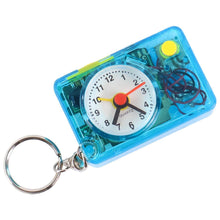 Mini Alarm Clock Keychain – 1PC Portable Quartz Analog Clock Key Ring - dailyneed.life