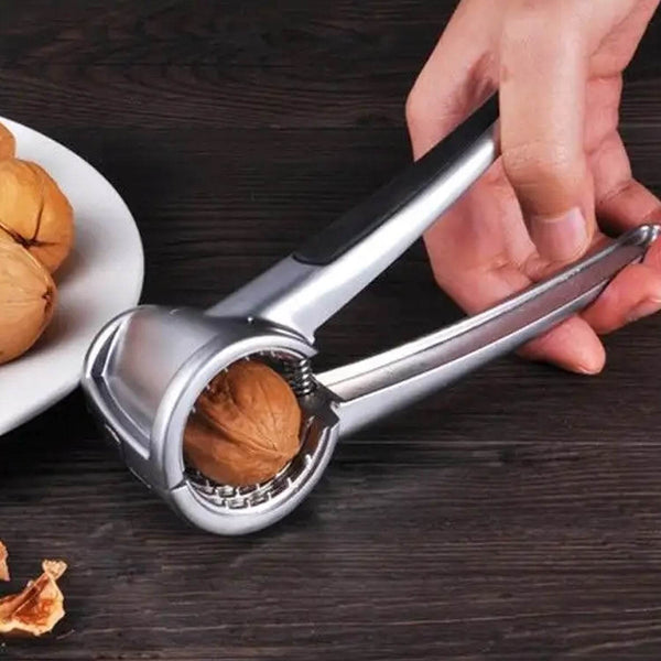 Luxury Stainless Walnut Cracker – Portable Nut Cutter & Bottle Opener for Nuts (Pecans, Almonds, Nuts) - dailyneed.life