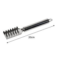 Stainless Steel Fish Scale Remover Scraper – Sawtooth Kitchen Tool - dailyneed.life