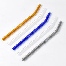 Reusable Glass Straws Clear Glass Drinking Straw (5 pcs Set) - dailyneed.life