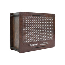 Wooden Money / Piggy Bank, Money Box (1 Pc / Pen Not Included) - dailyneed.life