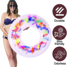 Swim Ring, For children, Conveniently Portable, Feathers, Swimming Ring, For Water Play, For Beaches, Swimming, Summer Vacation (1 Pc) - dailyneed.life