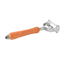 Vegetable and Fruit Peeler with Wooden Handle (1 Pc) - dailyneed.life