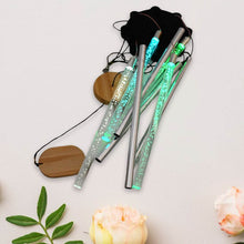 Solar LED Wind Chime with Tubes Soothing Sound & Colorful Glow (1 Set) - dailyneed.life
