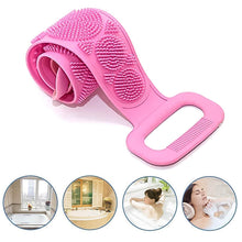 Silicone Bath Body Brush / Scrubber With Color Box (1 Pc / Mix Color) - dailyneed.life