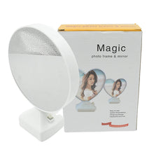 Plastic 2 in 1 Mirror Come Photo Frame with Led Light - dailyneed.life