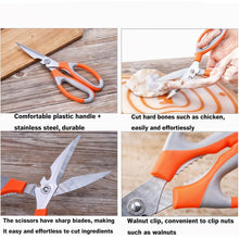 SpaceMulti-Function Kitchen Scissors for Veggies, Meat & Seafood with Bottle Opener - dailyneed.life