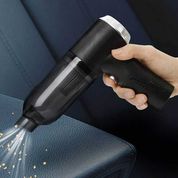 3 in 1 Mini Car Vacuum – Wireless, Rechargeable, Blower & Dust Cleaner for Car, Home & Keyboard - dailyneed.life