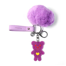 Cute Cartoon Keychain with Fluffy Pom (1 Pc) - dailyneed.life
