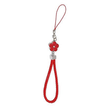 Flower Shape metal alloy pendant Nylon Braided leather hand strap lanyard phone (1 Pc / Multicolor) - dailyneed.life