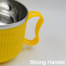 Safe Double-Layer Maggie Bowl with Lid & Handle – Versatile Bowl for Cereals, Fruits, Ramen & More - dailyneed.life