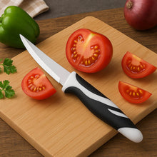 Ritu Sharp Stainless Steel Blade Zebra Kitchen Knife - dailyneed.life