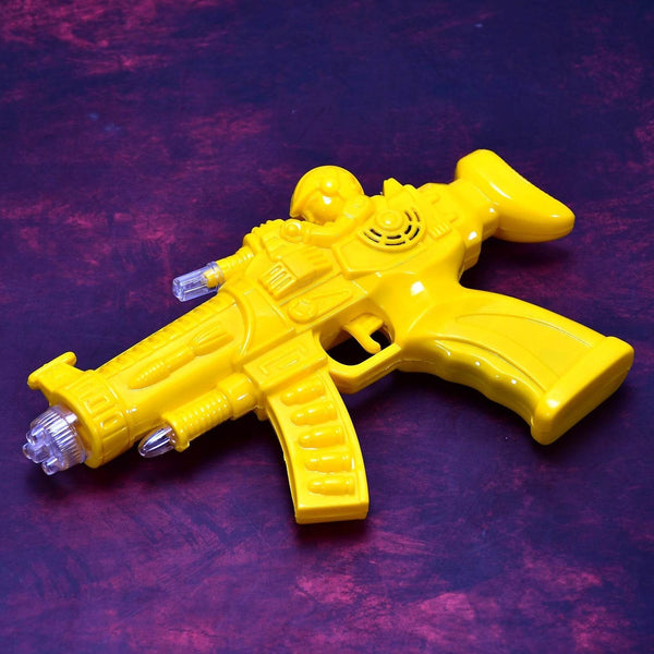 Concept Musical Transparent Glow Gear Gun With Rainbow Light ( 1 pcs ) - dailyneed.life