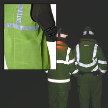 Green Safety Jacket for Construction Protection - dailyneed.life