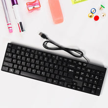 Wired USB 102 Keys, Ergonomic Portable Typewriter Keyboard for Home Office, Plug and Play - dailyneed.life