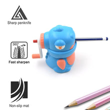 Sharpener for Pencil with Removable Tray Hardiness Steel Cutter, Kids Teddy Shaped Pencil Sharpener Machine, Birthday Return Gift Stationary Gifts - dailyneed.life