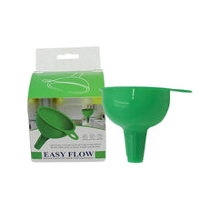 Silicone Funnel For Pouring Oil, Sauce, Water, Juice And Small Food-Grains (1 Pc Green) - dailyneed.life