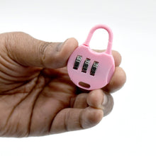 3 Digit Zipper Lock and zipper tool used widely in all security purposes of zipper materials. - dailyneed.life