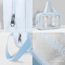 3-IN-1 Waterproof Transparent Travel Toiletry Bag Set - dailyneed.life