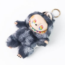 Black Plush Toy Cartoon Keychain with Hook Colorful Animal Black Have a Seat Vinyl Plush Blind Box (1 Pc) - dailyneed.life