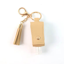 Portable Hand Sanitizer Holder Keychain with Tassel (1 Pc) - dailyneed.life